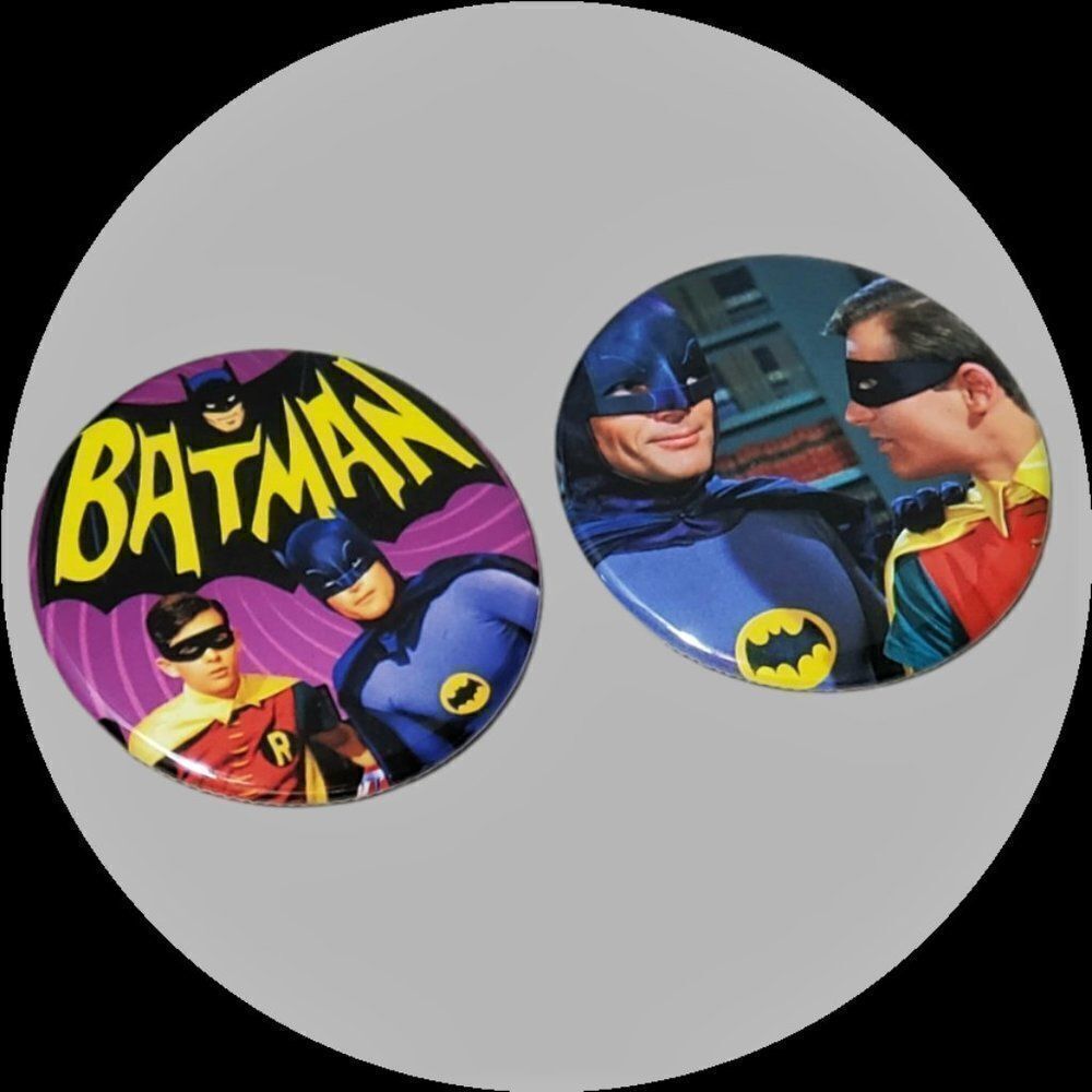 BATMAN TV Series Button Pin Set